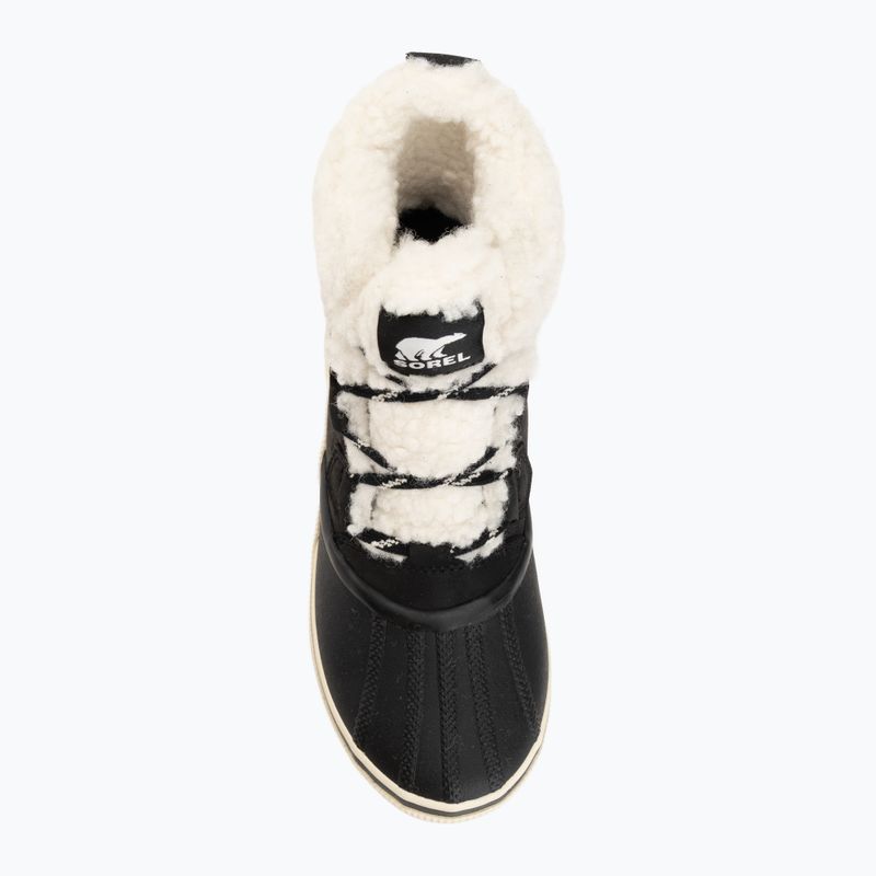 Women's snow boots Sorel Out N About IV Chillz Wp black/sea salt 5