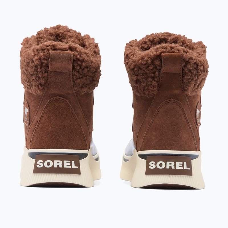 Women's snow boots Sorel Out N About IV Chillz Wp dark auburn/blue 4