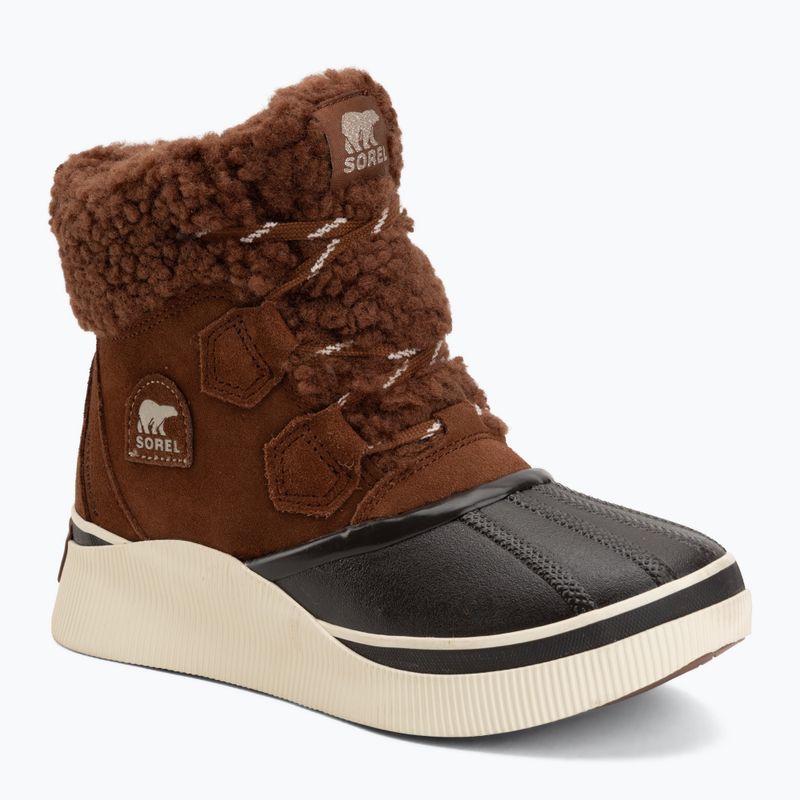 Women's snow boots Sorel Out N About IV Chillz Wp dark auburn/blue