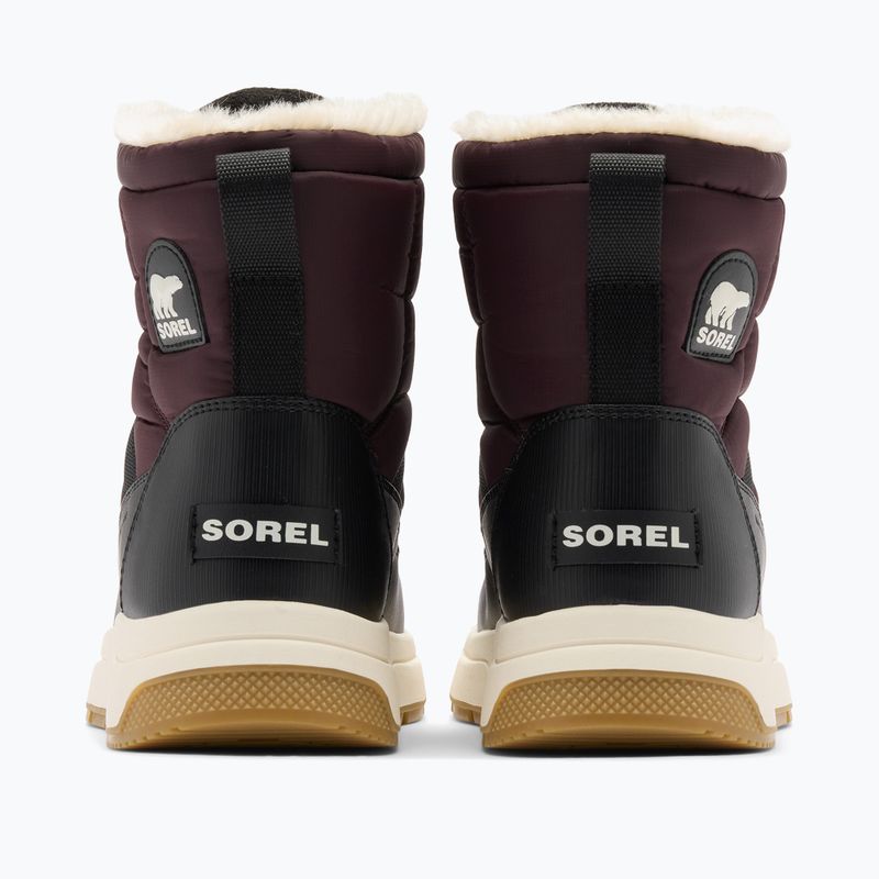 Women's snow boots Sorel Whitney III Mid Wp red lodge/black 5