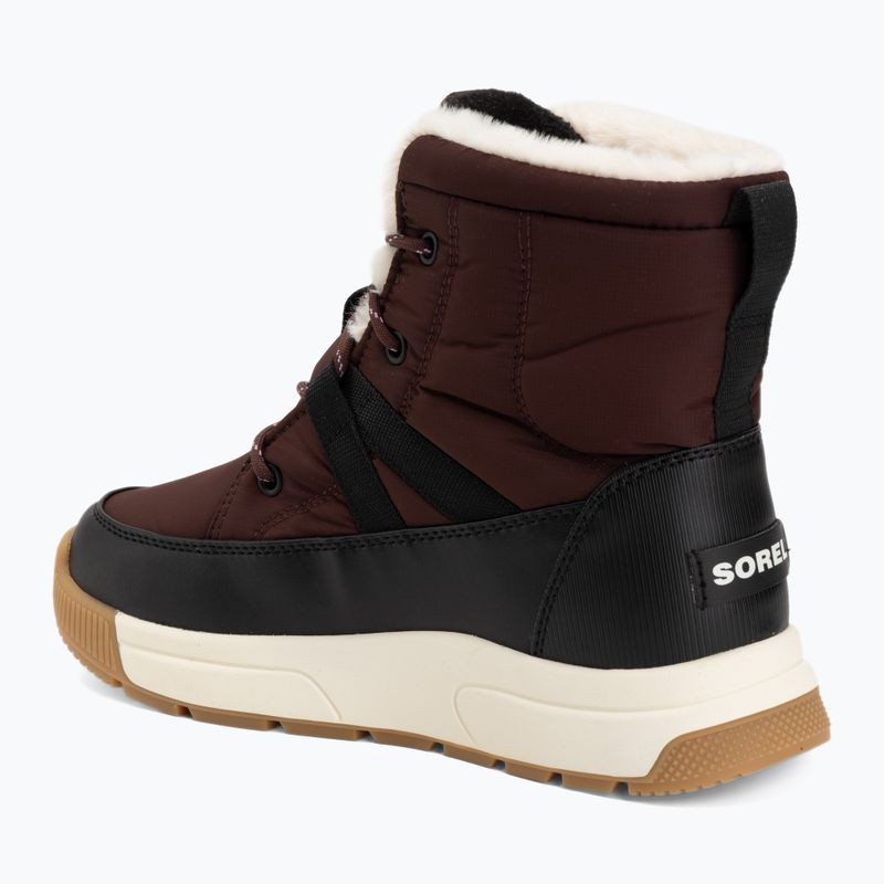 Women's snow boots Sorel Whitney III Mid Wp red lodge/black 3