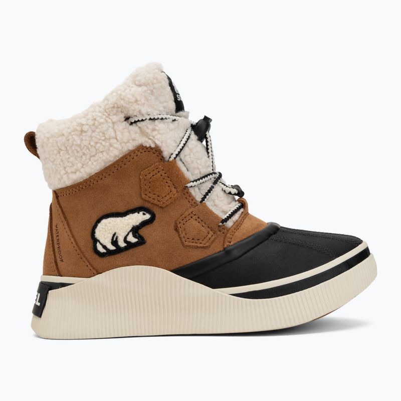 Children's snow boots Sorel Out N About IV Chillz Waterproof taffy leather 2