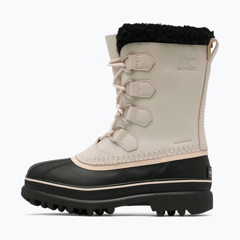 Women's shoes Sorel Caribou chalk/black 3