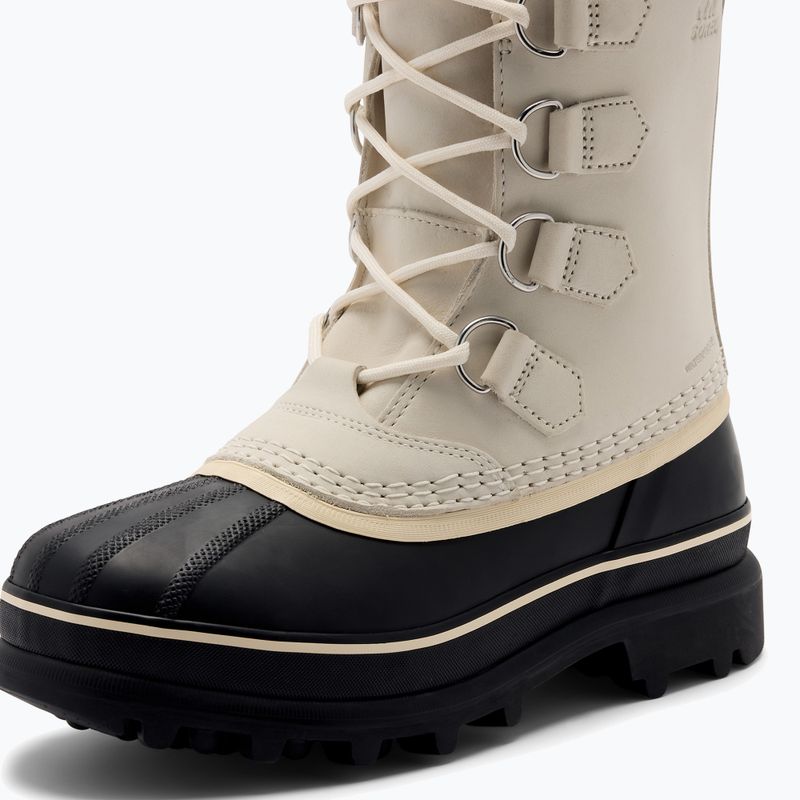 Women's shoes Sorel Caribou chalk/black 6