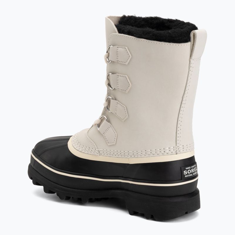 Women's shoes Sorel Caribou chalk/black 3