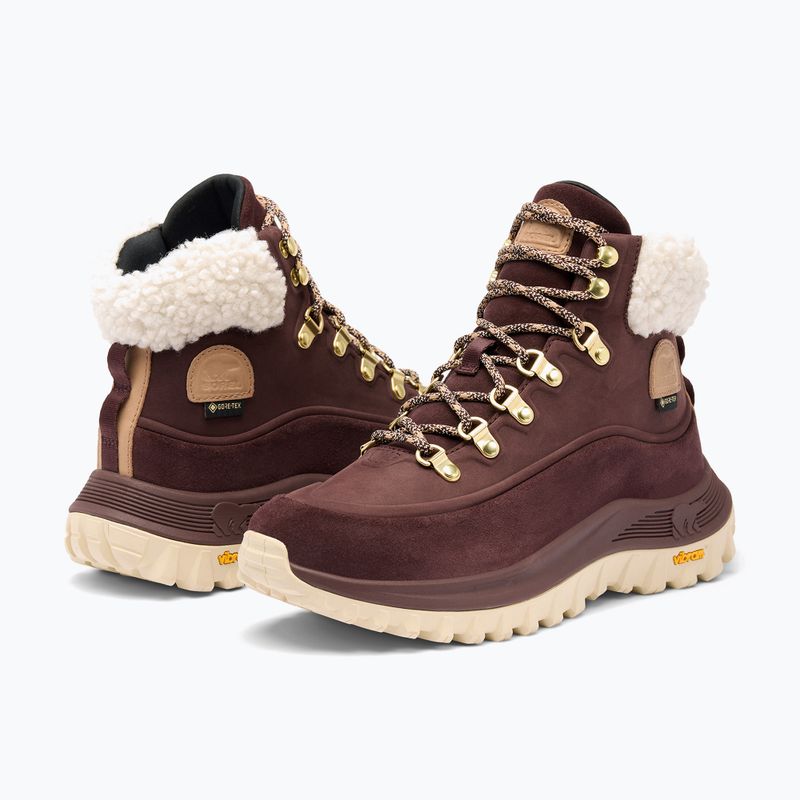 Women's snow boots Sorel Callsign Conquest red lodge/red 5