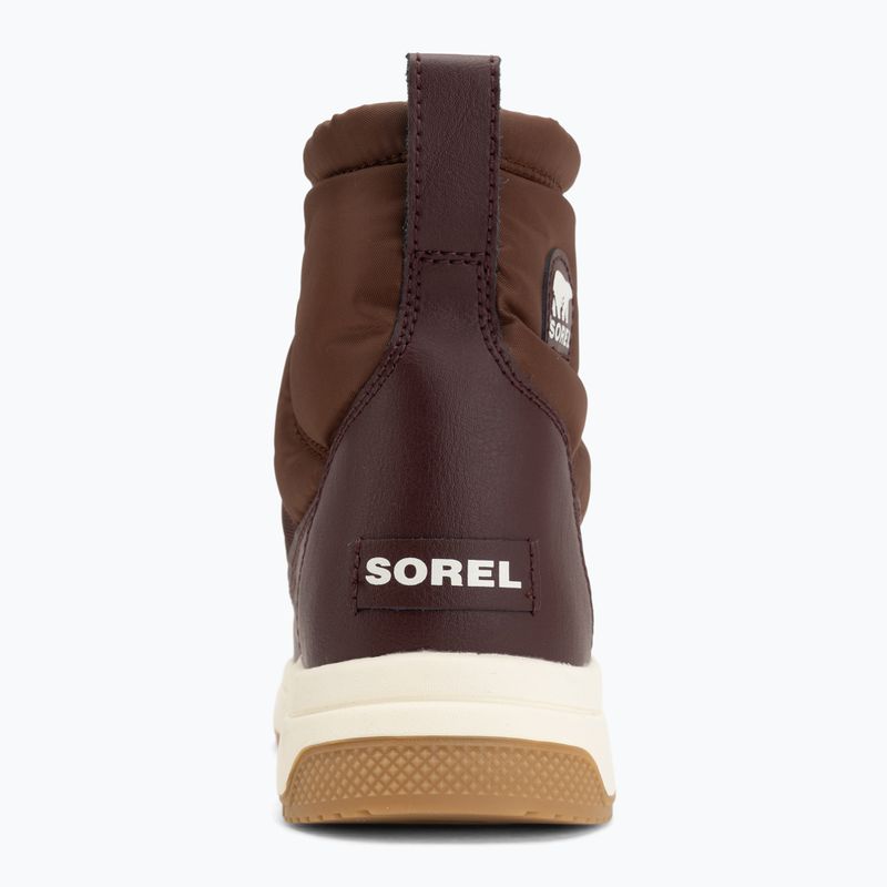 Children's snow boots Sorel Whitney III Mid Wp dark auburn/red 6