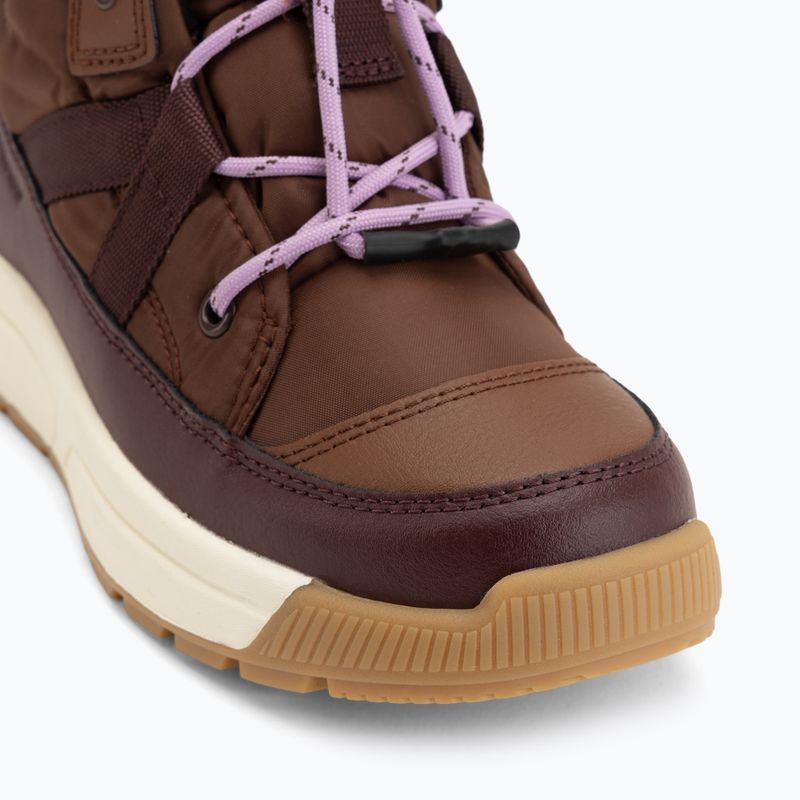 Children's snow boots Sorel Whitney III Mid Wp dark auburn/red 7