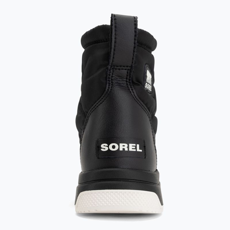 Children's snow boots Sorel Whitney III Mid Wp black/black 6