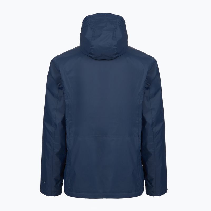 Women's 3-in-1 jacket Columbia Pulaski III Interchange collegiate navy 10
