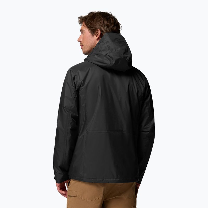 Women's 3-in-1 jacket Columbia Pulaski III Interchange black 3