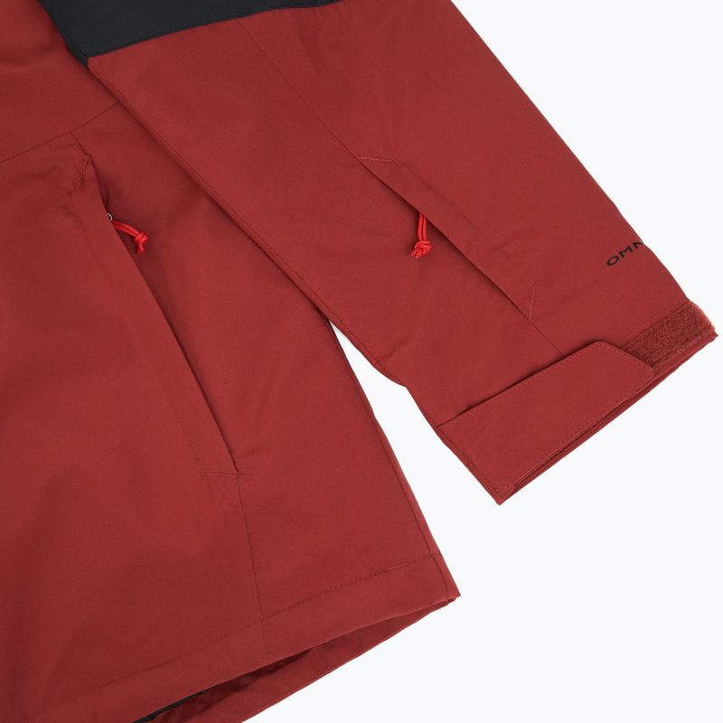 Men's ski jacket Columbia Iceberg Point II red oxide/black 4