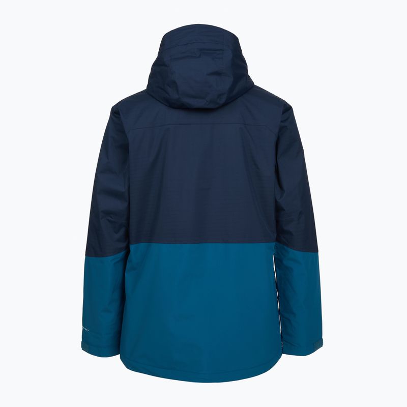 Men's ski jacket Columbia Iceberg Point II phoenix blue/collegiate navy 2