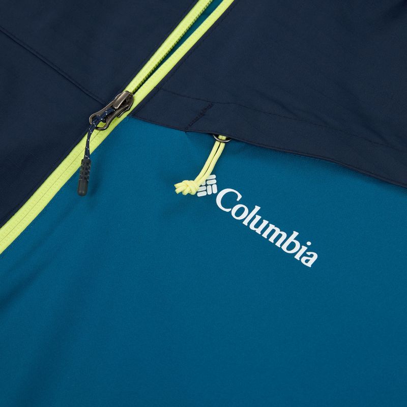 Men's ski jacket Columbia Iceberg Point II phoenix blue/collegiate navy 3