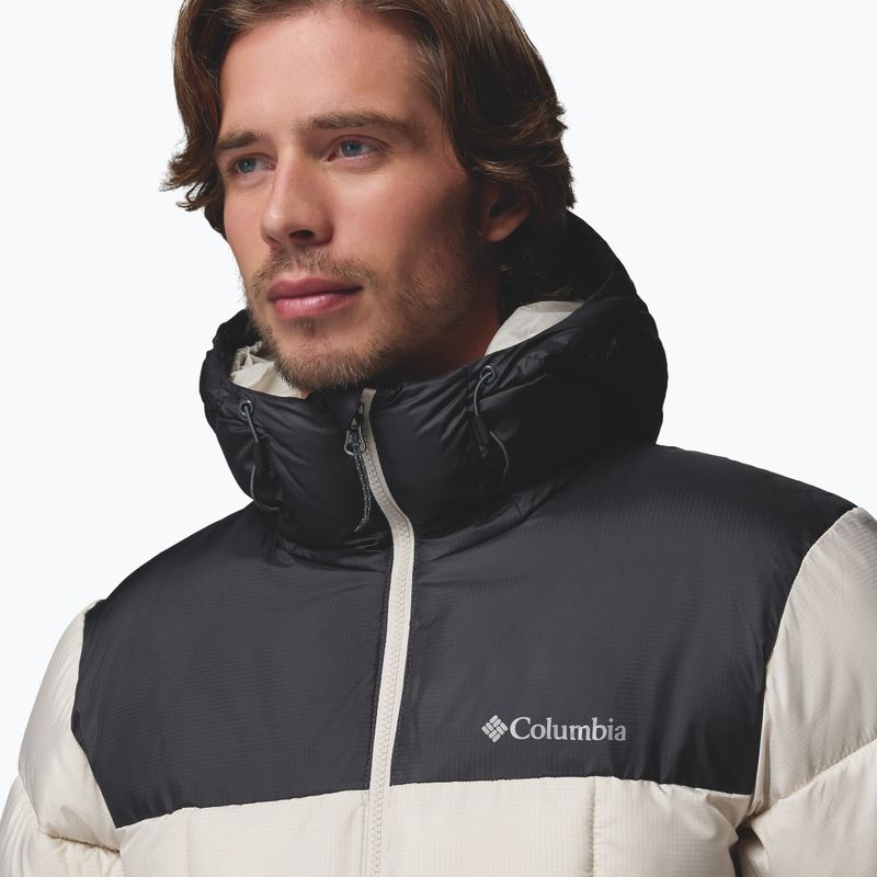 Men's insulated jacket Columbia Puffect IV Hooded dark stone/shark 8