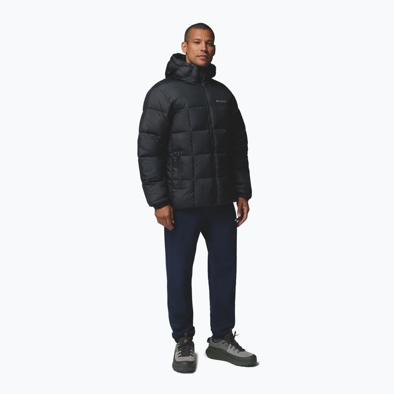 Men's insulated jacket Columbia Puffect IV Hooded black 2