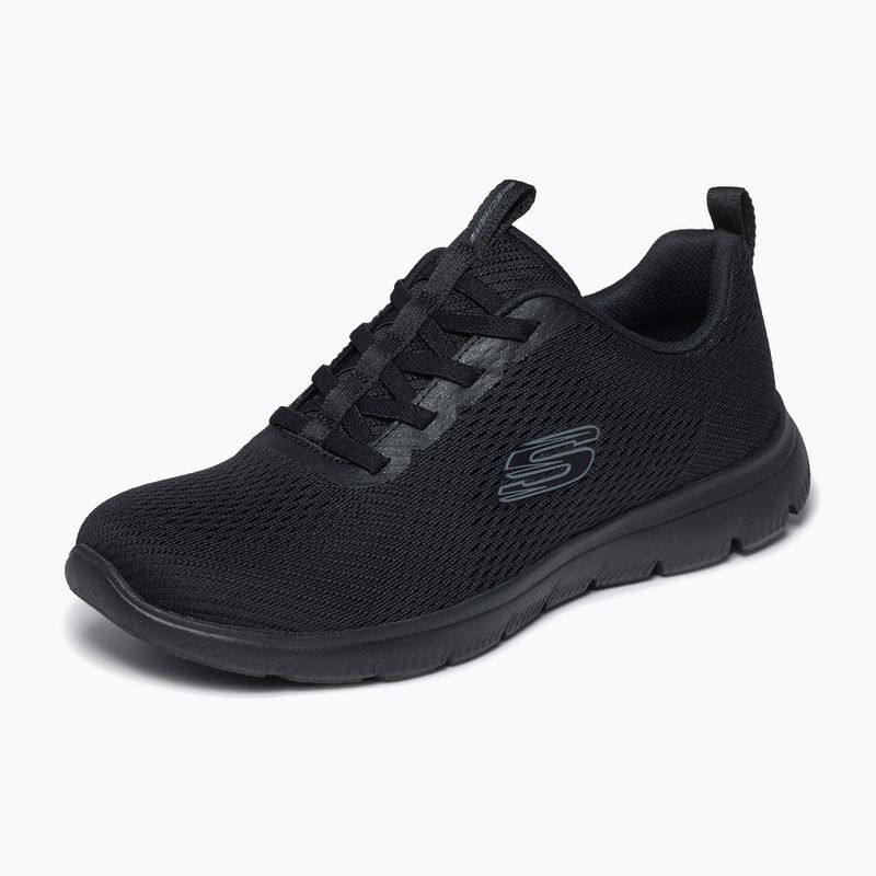Women's shoes SKECHERS Summits Fresh Vision black 4