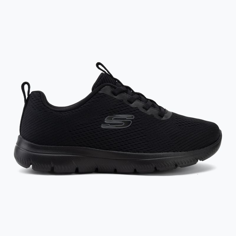 Women's shoes SKECHERS Summits Fresh Vision black 2