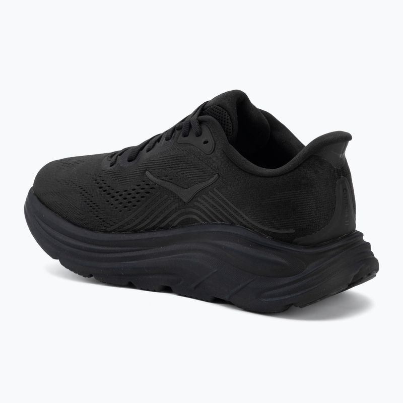 Women's running sweatshirt HOKA Clifton 11 Wide black/black 3