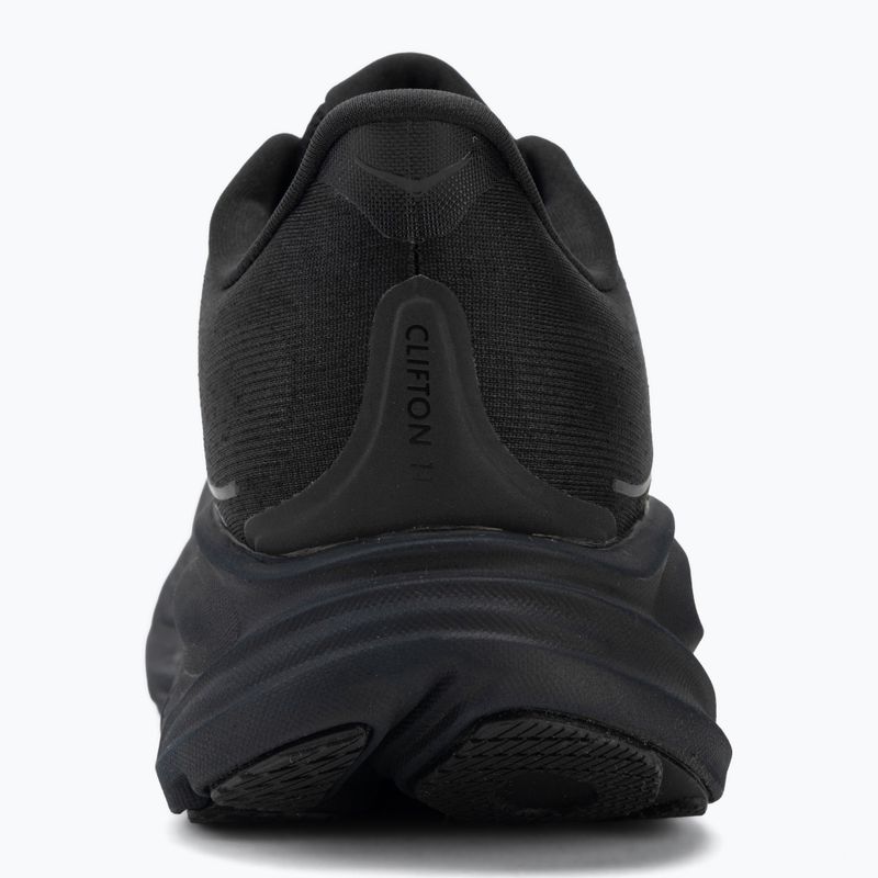 Women's running sweatshirt HOKA Clifton 11 Wide black/black 6