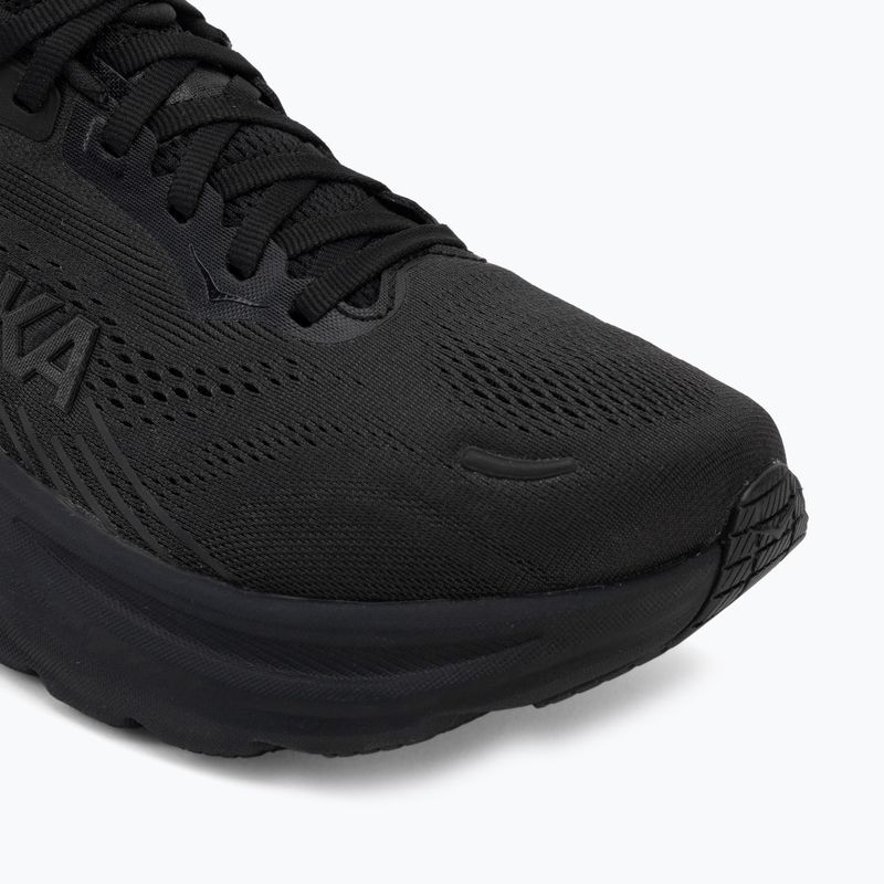 Women's running sweatshirt HOKA Clifton 11 Wide black/black 7
