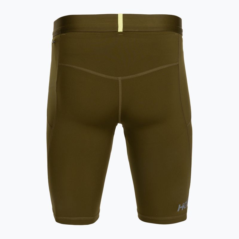 Men's running shorts HOKA Novafly Half Tight sepia 2