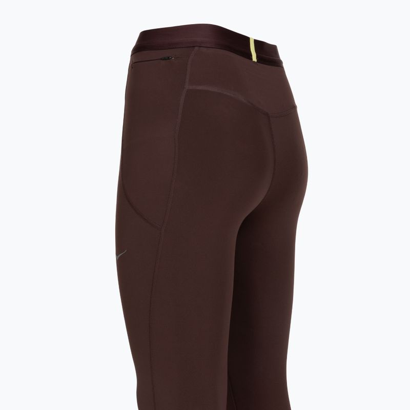 Women's running leggings HOKA Novafly Run Tight 25" deep mauve 3