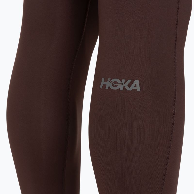 Women's running leggings HOKA Novafly Run Tight 25" deep mauve 4