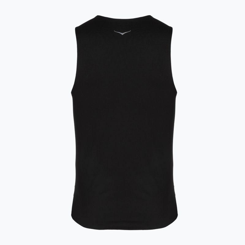 Men's running shirt HOKA EveryRun Tank black 2