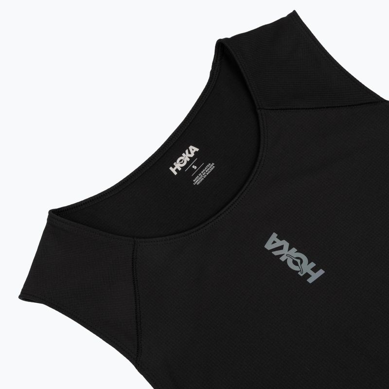 Men's running shirt HOKA EveryRun Tank black 3