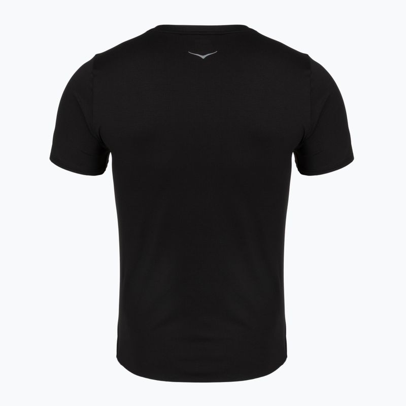 Men's running shirt HOKA EveryRun Short Sleeve black 2