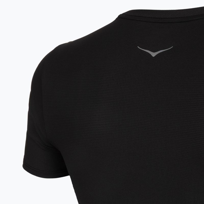 Men's running shirt HOKA EveryRun Short Sleeve black 4