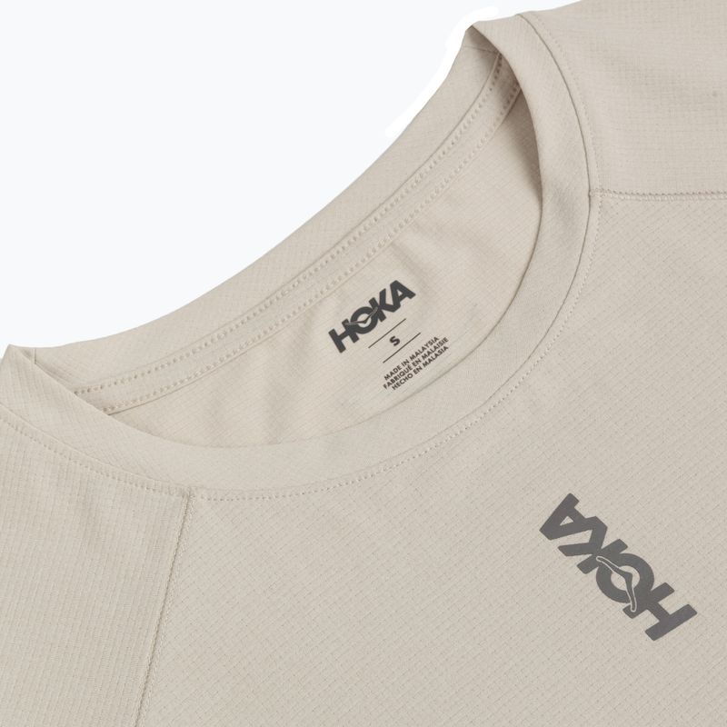 Men's running shirt HOKA EveryRun Short Sleeve river rock grey 3