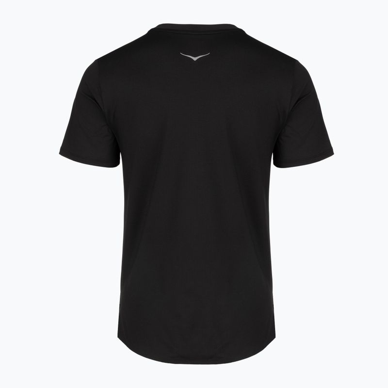 Women's running shirt HOKA EveryRun Short Sleeve black 2