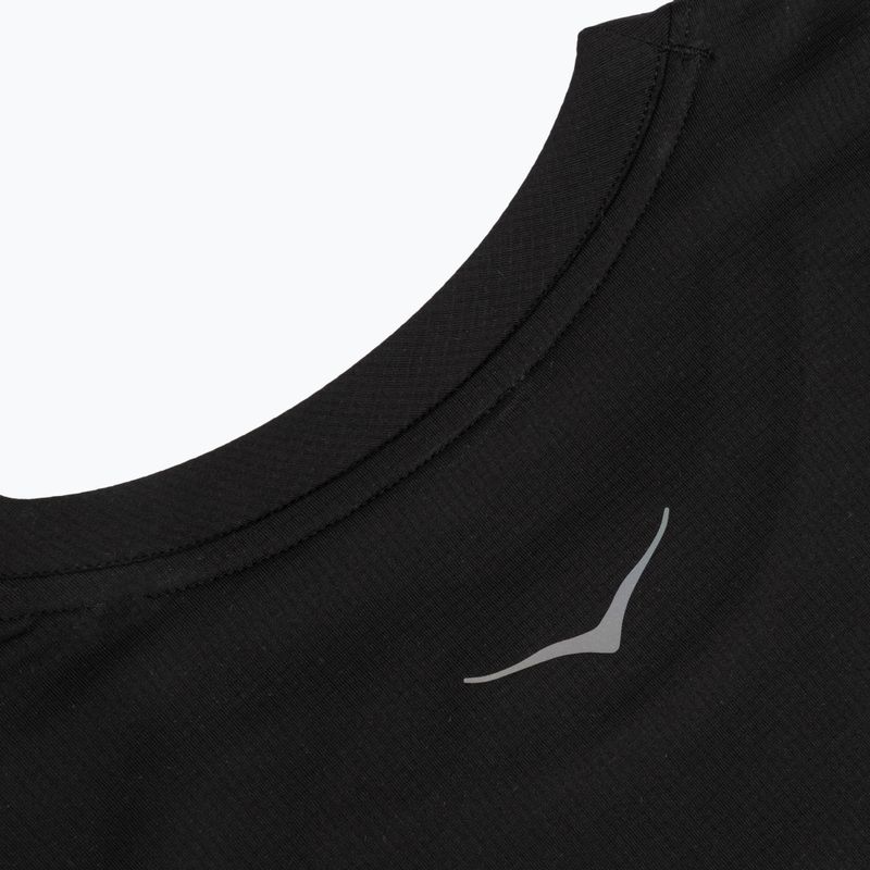 Women's running shirt HOKA EveryRun Short Sleeve black 4