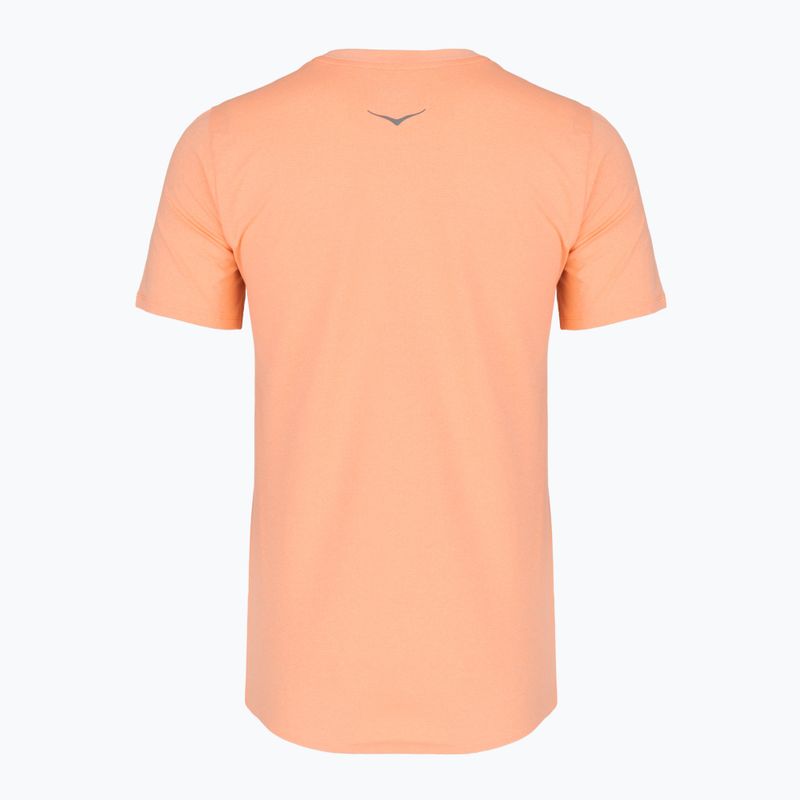Women's running shirt HOKA EveryRun Short Sleeve sunstone 2