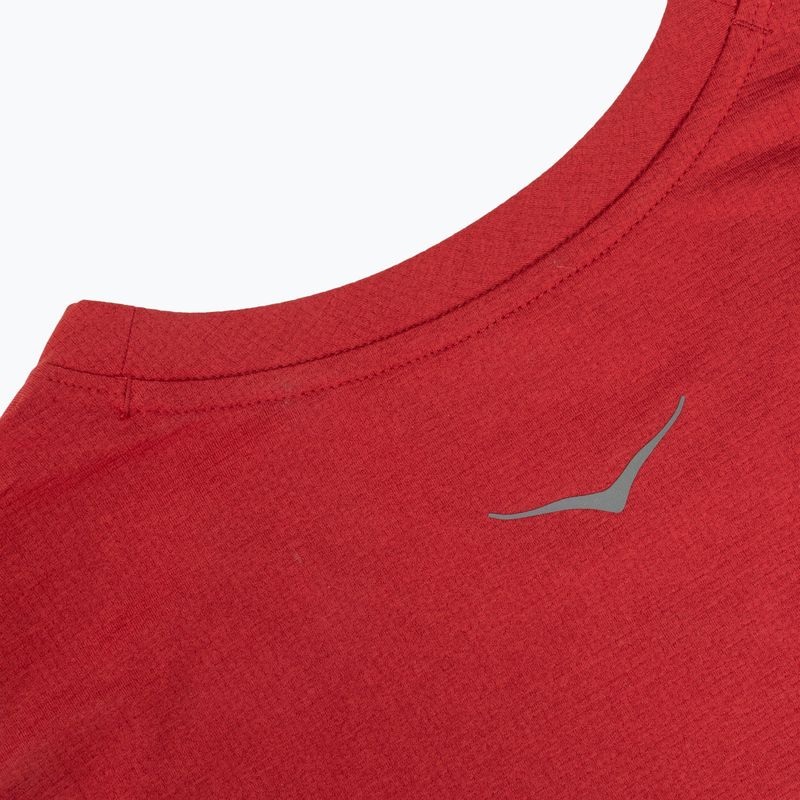 Women's running longsleeve HOKA EveryRun Long Sleeve red agate 4