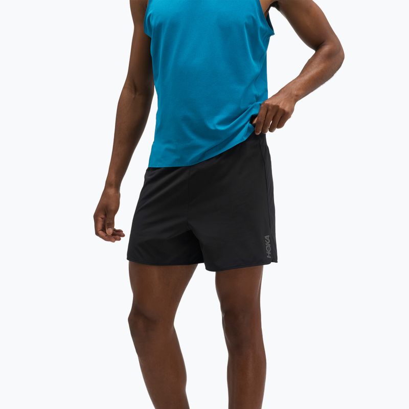 Men's running shorts HOKA Glide Short 5" Brief black