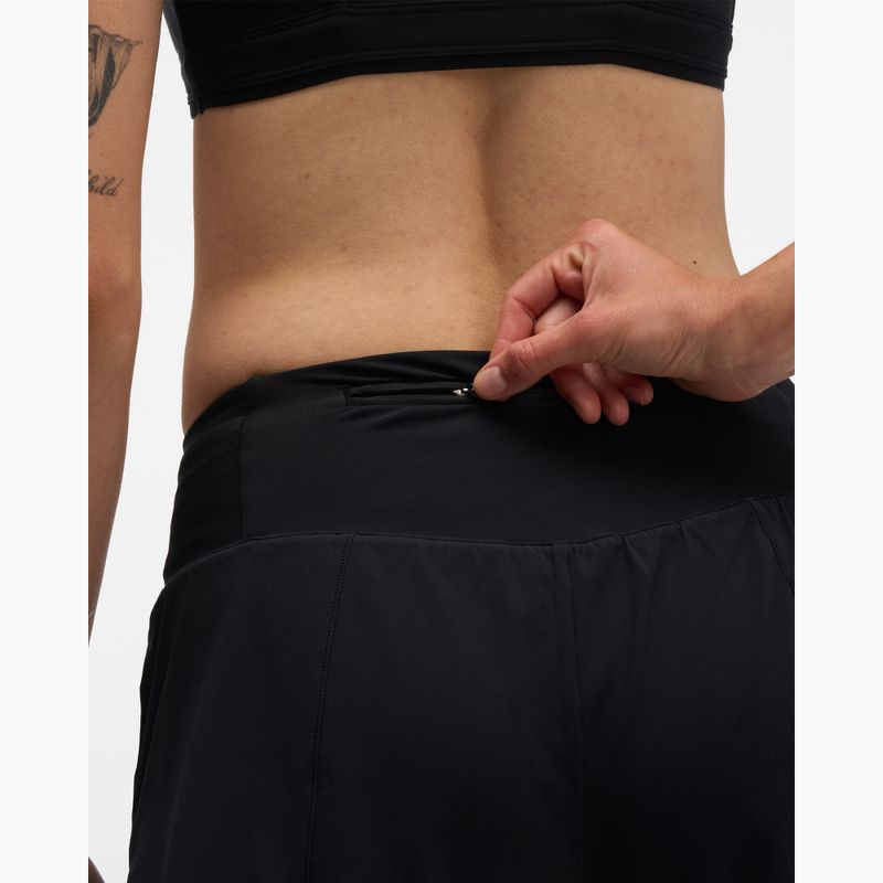 Women's running shorts HOKA Glide Short 3.5" Brief black 6