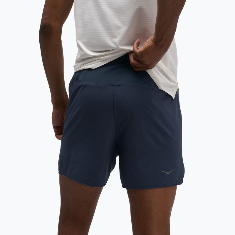 Men's running shorts HOKA Glide Short 5" Brief varsity navy 3