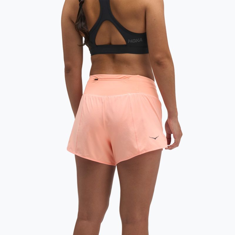 Women's running shorts HOKA Glide Short 3.5" Brief sunstone 3
