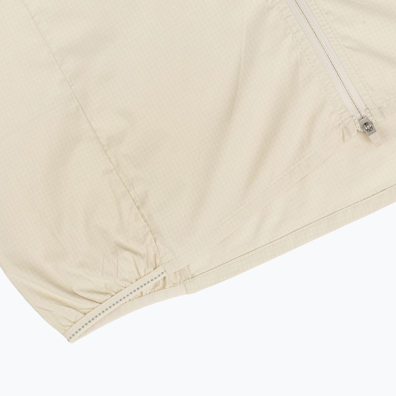 Women's running jacket HOKA Skyflow Wind Jacket oat milk 5