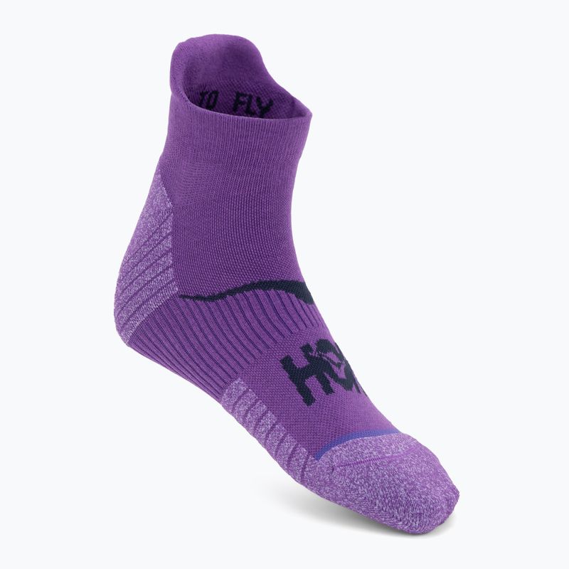 Socks HOKA No-Show Run Sock 3-pack egg yolk/cerise/virtual violet 3