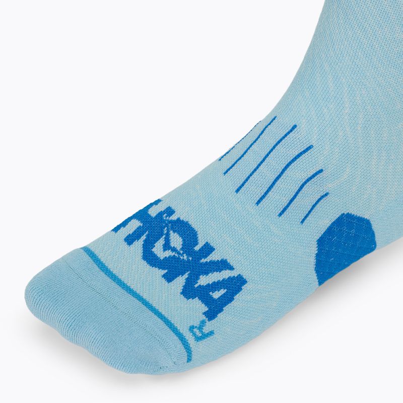 Socks Hoka Crew Run Sock 3-pack hazy blue/soft cobalt/night glow blue 6