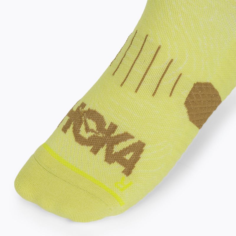 Socks Hoka Crew Run Sock 3-pack hoka citrus/pomelo yellow/mustard seed 6