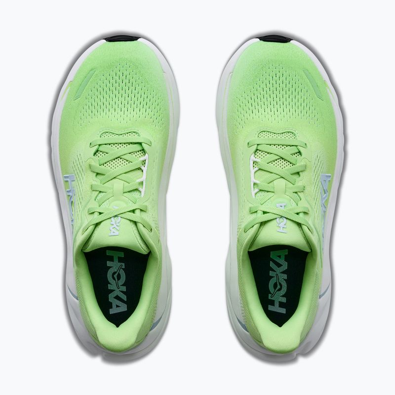 Women's running shoes HOKA Arahi 9 tart apple/glimmering blue 5