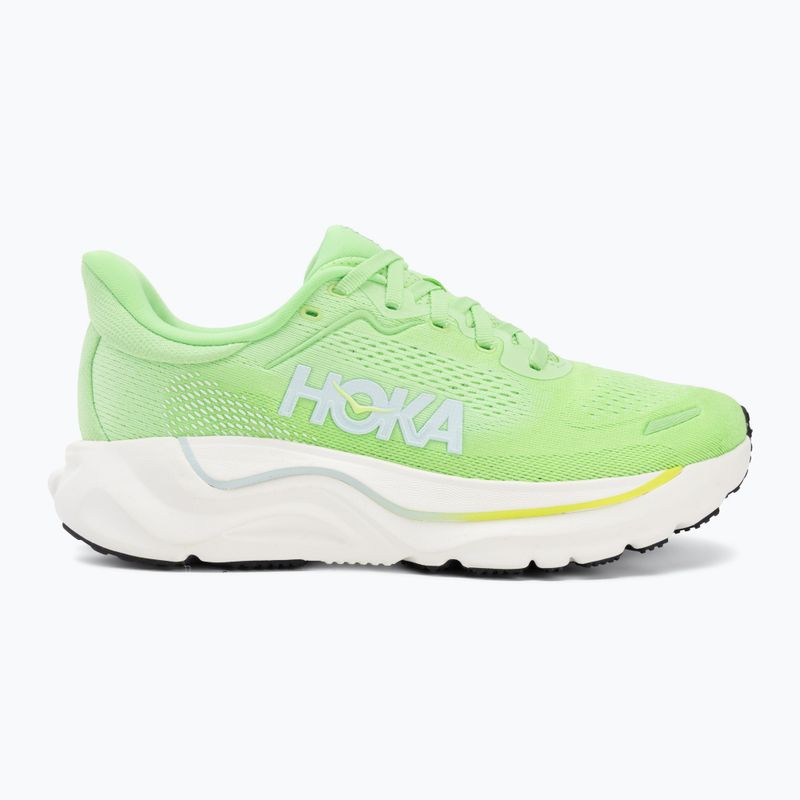 Women's running shoes HOKA Arahi 9 tart apple/glimmering blue 2