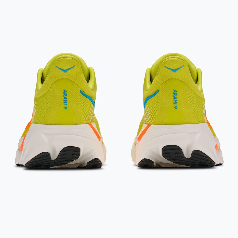 Men's running shoes HOKA Arahi 9 Wide hoka citrus/neon tangerine 4