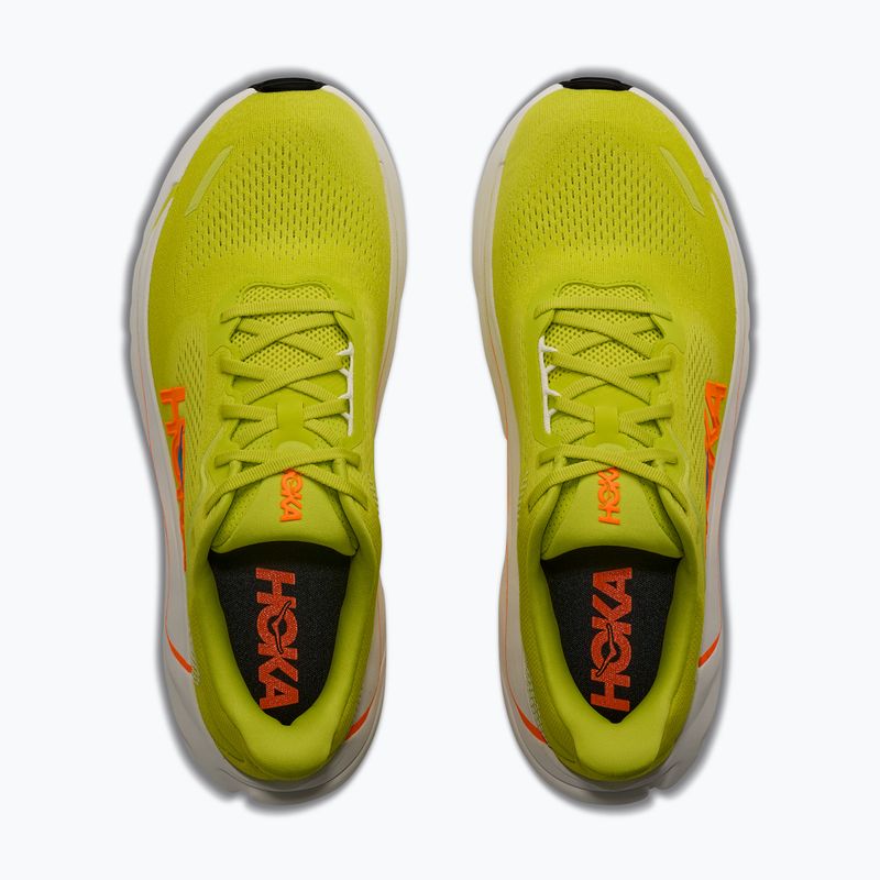 Men's running shoes HOKA Arahi 9 Wide hoka citrus/neon tangerine 5