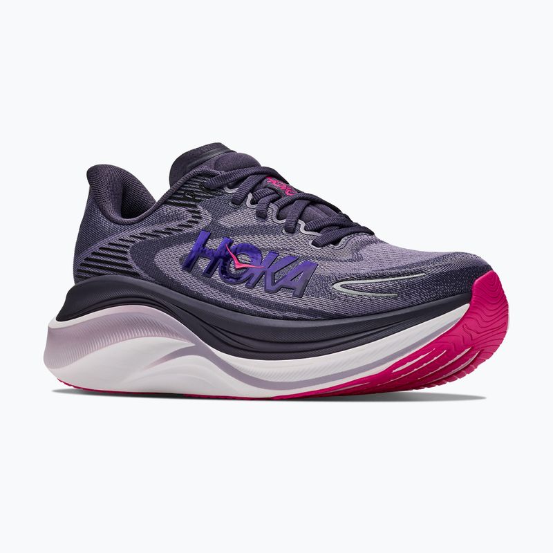 Women's running shoes HOKA Skyward X 2 squid ink/neon gragonfruit